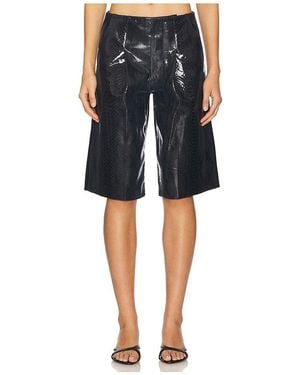 Hudson Jeans Shorts Cherie Cobra - Blau