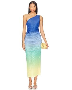 Runaway the Label Sonny Midi Dress - Blue