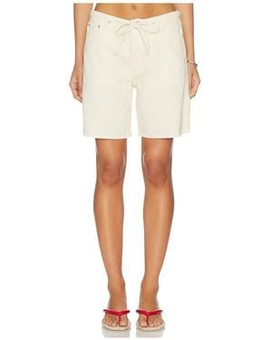 DL1961 Dl Aura Sienna Low-Slung Drawstring Short - Natural