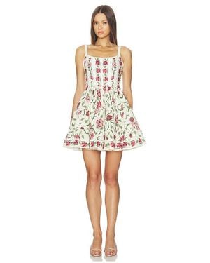 Agua Bendita Vestido Granadilla En Color Ivory Talla (También En M, S, Xl, Xs) - Blanco