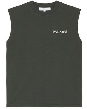 Palmes Rhythm スリーブレスTシャツ - グリーン