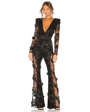 Zhivago Where You Tend A Rose Jumpsuit - Black