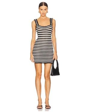 L'academie 'Academie Vestido Addilyn En Color Negro, Blanco Talla (También En Xl) - Multicolor