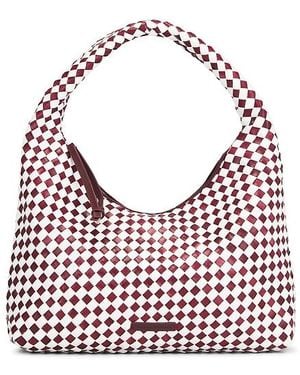 Loeffler Randall Willow Woven Hobo Bag - Red