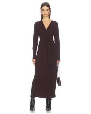 Veronica Beard Salomez Knit Dress - Brown