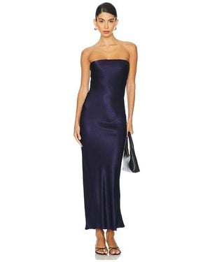 SNDY'S X Revolve Angel Strapless Midi Dress - Blue