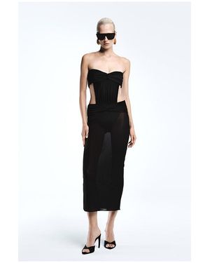 REVOLVE LOS ANGELES Colette Midi Dress - Black