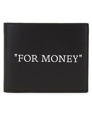 Off-White c/o Virgil Abloh Portemonnaie Quote - Schwarz
