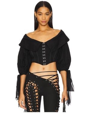 Aniye Records Bustier Dina - Schwarz