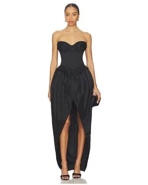 Camila Coelho Amaranta Maxi Dress - Black