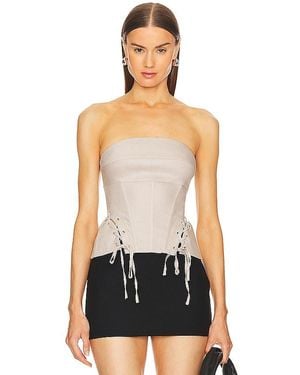 LPA Pietra Corset Top - Black