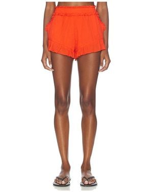 Show Me Your Mumu Cannes Shorts En Color Rojo Talla (También En S, Xs) - Naranja