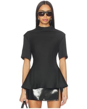 Remain Passendes Peplum-Top - Schwarz