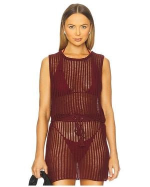 LSPACE Sander Top - Red