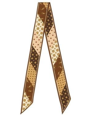 Zimmermann Schal Printed Silk Ribbon - Natur