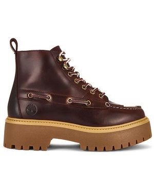 Timberland Stone Street Kiltie Boot - Brown