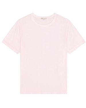 Onia Joey Crew Neck Tee - Pink