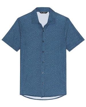 Travis Mathew Camisa En Color Azul Talla (También En M, S, Xl/1X)