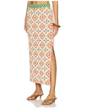 MISA Los Angles Midirock Gwen - Weiß