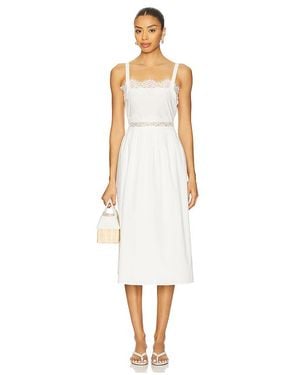 Elodie the Label Eliana ポプリンドレス - ホワイト