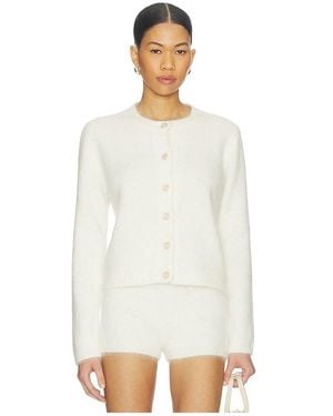 retroféte Cardigan Medora - Weiß