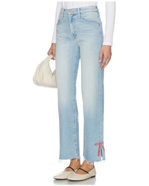 Mother Gerades Bein Rambler - Blau