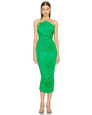 Michael Costello Kleid Kiera - Grün
