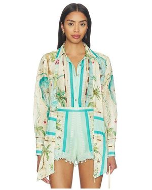 FALGUNI SHANE PEACOCK Blouse - Blue