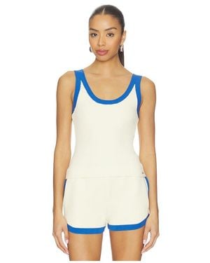 P.E Nation Odyssey Knit Tank Top - White