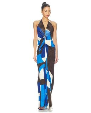 Silvia Tcherassi Kleid Malek - Blau