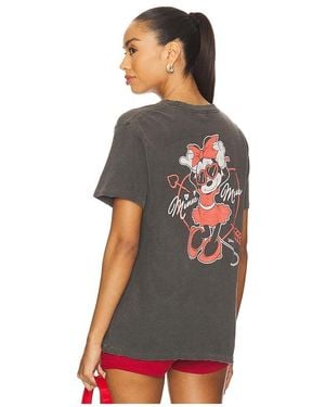 Junk Food Minnie Mouse Sunglasses Vintage Tee - Black