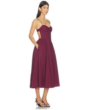 Nia Destene Dress - Red