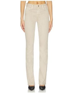 L'Agence Selma High Rise Sleek Baby Bootcut Jeans - Natural