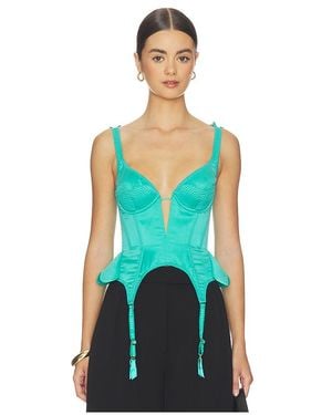 Maria Lucia Hohan Christa X Corset - Blue