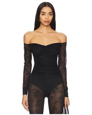 AFRM Top Descubierto En Color Negro Talla En