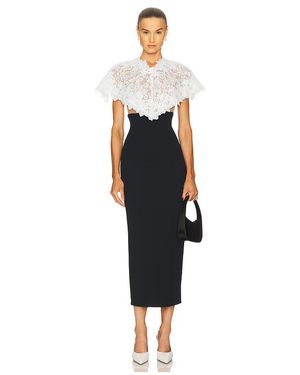 Helsa The Marchioness Midi Dress - Blue