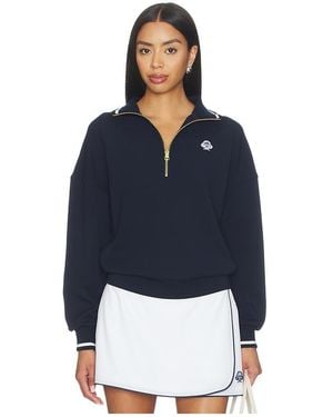 Varley Bertie Half Zip Jumper - Blue