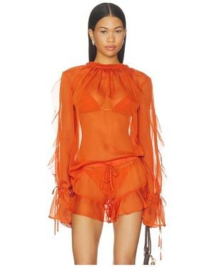 Shani Shemer Jeanie Top - Orange
