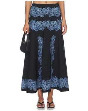 Ulla Johnson Falda Alessia En Color Multi Talla (También En Xs, S, Xl) - Azul