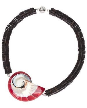 Julietta Statement-Halskette Odessa - Schwarz