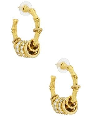 Elizabeth Cole Tinsley Earrings - Metallic