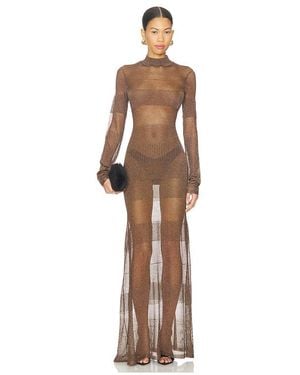 AKNVAS Vestido Josephine En Color Marrón Talla (También En M, S, Xs) - Neutro