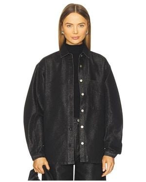 Hudson Jeans Barrel Shacket - Black