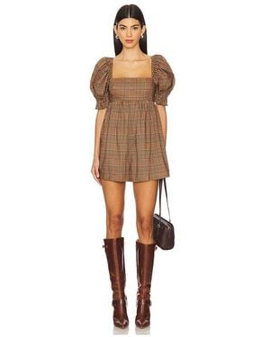 Selkie The Bunny Romper En Color Marrón Talla En - Multicolor