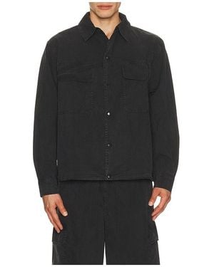 Skims Button Up - Black