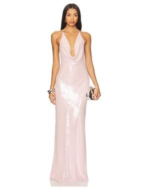 SAU LEE Claudia Gown - White