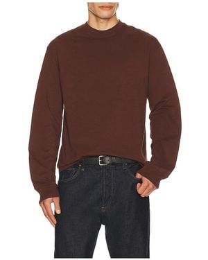 Agolde Long Sleeve Asha Tee - Brown