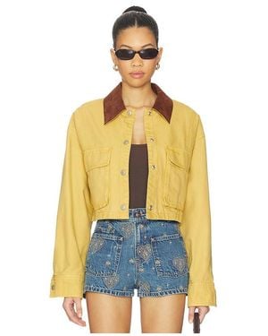 Free People X We The Free Martha Workwear Jacket - Blue
