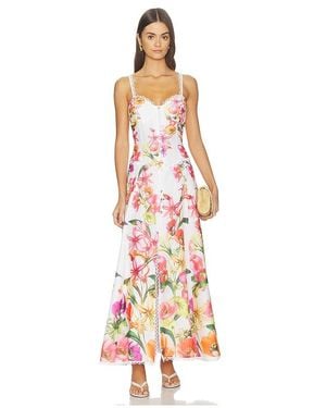 Charo Ruiz Solara Long Dress - White