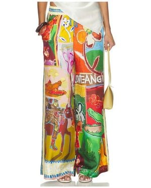 ALÉMAIS Mlak Silk Pant - Multicolor